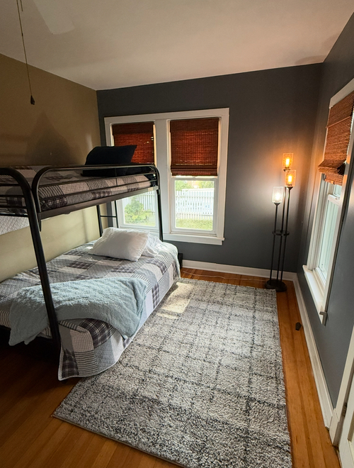 Downstairs Bedroom - Bunk Bed - Twin over Full
