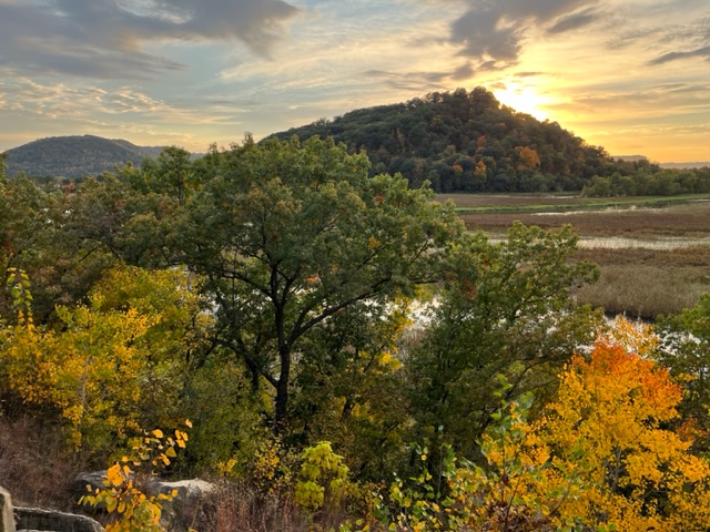 Soak in the beauty of Perrot State Park... about 2 miles down the river road